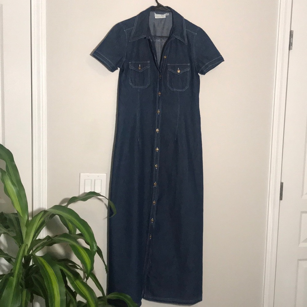 Denim dress by Charlotte Halton-UK 10/US 6